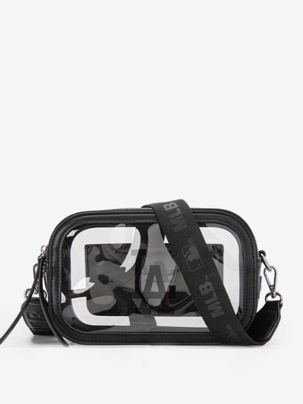 MLB LOS ANGELES DODGERS CLEAR CROSSBODY BAG
